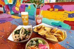 Chia-Peach Overnight Oats