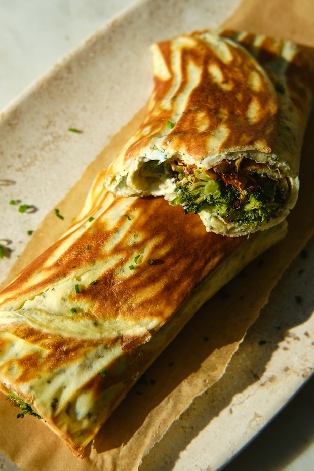 Cottage Cheese Wraps